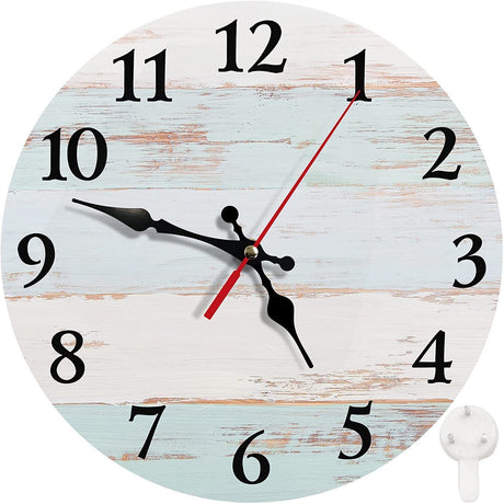 Wooden Wall Clock No.1, 10 Inch