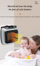 Gray Mini Wall Mount Heater
