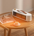 Green Desktop Space Heater for Home, Fast Heating Room Warmer for Bedroom, Whole-Room Heater Suitable for Home, Office, or Workplace