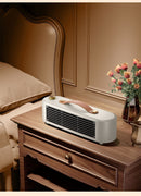 Green Desktop Space Heater for Home, Fast Heating Room Warmer for Bedroom, Whole-Room Heater Suitable for Home, Office, or Workplace