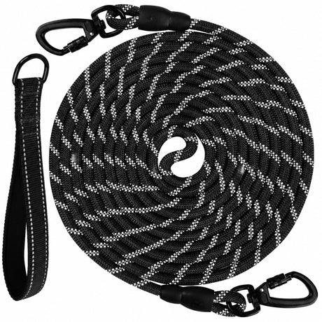 Large Dog Leash Black 03
