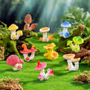 10pcs Artificial Mushroom Ornament-Type 10