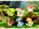 10pcs Artificial Mushroom Ornament-Type 10