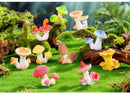 10pcs Artificial Mushroom Ornament-Type 5