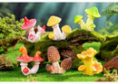 10pcs Artificial Mushroom Ornament-Type 6