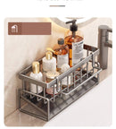 Tall Tilted Dish Drying Rack Black