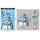 8 Styles Christmas Window Stickers Pack
