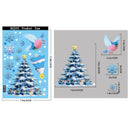8 Styles Christmas Window Stickers Pack