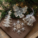 2pcs Unicorn B Christmas Ornament Props