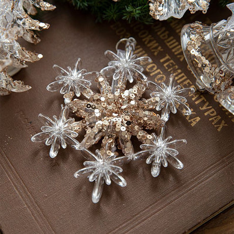 2pcs Unicorn C Christmas Ornament Props