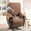 Electric Recliner Sofa Cover - Terracotta