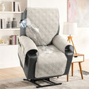 Electric Recliner Sofa Cover - French Grey