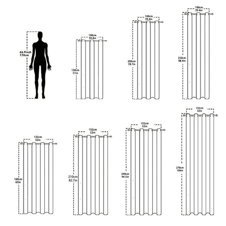 Pink Light Transparent Window Sheers, 2 Pieces, Multiple Sizes Available