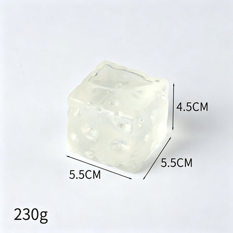 Transparent Cheese Squishy 5.5cm