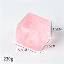 Pink Cheese Squishy 5.5cm