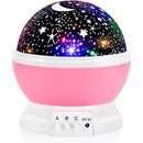 Starry Projection Lamp Pink