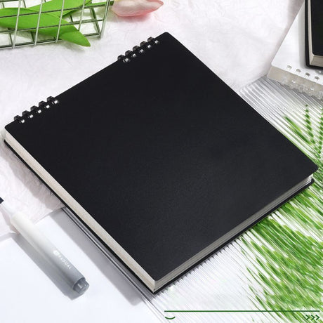 Grid Notebook Minimalist Black 60 Sheets/120 Pages