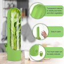 4Pcs Herb & Vegetable Fresh Storage Containers-White