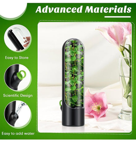 4Pcs Herb & Vegetable Fresh Storage Containers-Pink