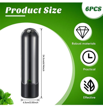 4Pcs Herb & Vegetable Fresh Storage Containers-green