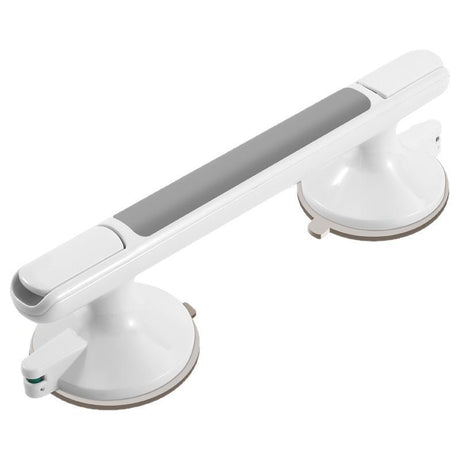 No Drill Vacuum Suction Grab Bar, Non-Slip Safety Handle for Bathroom