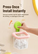 2pcs Suction Cup Soap Dish - Bubble Blue