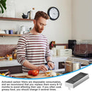 4-Pack Range Hood Filters, Replacement Air Purifier Mesh Compatible with Siemens HZ9VRCR0 & Bosch Hez9vrcr0 17004796