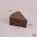 7.5cm Coffee Triangle Cheese Squishy Toy
