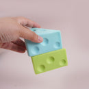 7.5cm Blue Triangle Cheese Squishy Toy