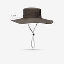 Men's Sun Hat, Coffee