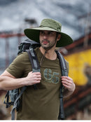 Men's Sun Hat, Army Green