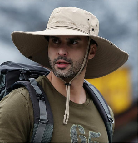 Men's Upgraded Sun Hat Coffee