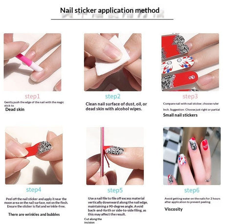 NailPolishFilmNailStickersZE-0927