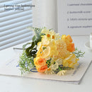 7-Branch Handheld Artificial Bouquet | Ins-Style Spring Romance, Long-Lasting Healing Little Happiness/7 fork Nami [clear sky and blue sky]