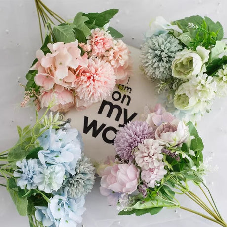7-Branch Handheld Artificial Bouquet | Ins-Style Spring Romance, Long-Lasting Healing Little Happiness/7 fork Nami 