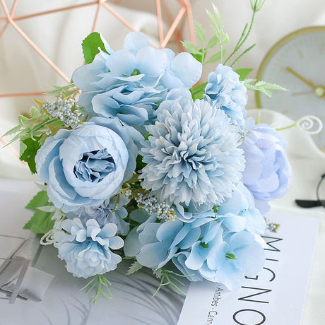7-Branch Handheld Artificial Bouquet | Ins-Style Spring Romance, Long-Lasting Healing Little Happiness/7 fork Nami 