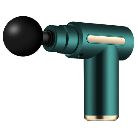 **Portable Deep Tissue Massager | 6-Speed & 4 Heads & 15-Min Timer｜Professional Muscle Recovery, Anytime Anywhere**GREEN