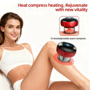 Blue Smart Cupping Massager: Wireless & Portable/One-Button Pressure Release/12-Level Red Light Heat Therapy, Detachable & Easy to Clean, Full-Body Applicable for Circulation Boost, Revitalize Your Body and Mind at Home or On the Go