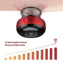 Blue Smart Cupping Massager: Wireless & Portable/One-Button Pressure Release/12-Level Red Light Heat Therapy, Detachable & Easy to Clean, Full-Body Applicable for Circulation Boost, Revitalize Your Body and Mind at Home or On the Go