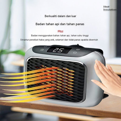 3-Second Heat Wall-Mounted Heater! Safe, Silent, Winter's 