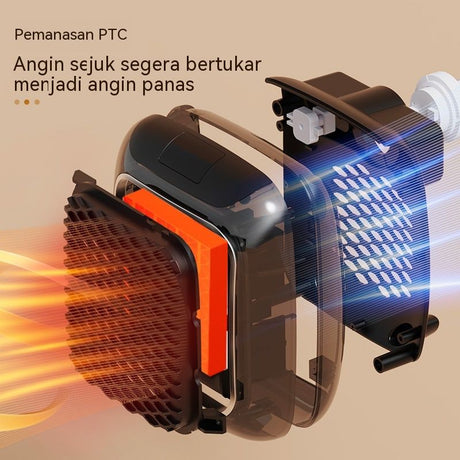 3-Second Heat Wall-Mounted Heater! Safe, Silent, Winter's 