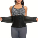 3.0mm Thickened Breathable Waist Trimmer | Sweat More for Intense Shaping, Waist Training & Back Support(black m code)