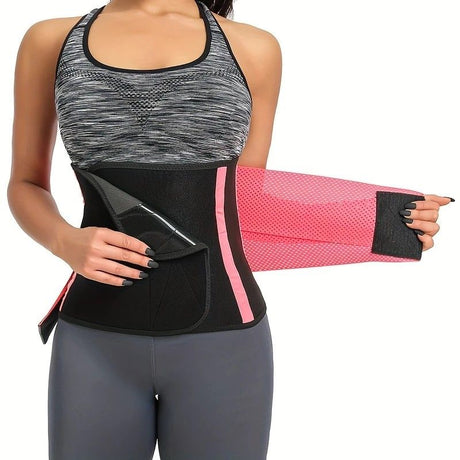 3.0mm Thickened Breathable Waist Trimmer | Sweat More for Intense Shaping, Waist Training & Back Support(black L  code)