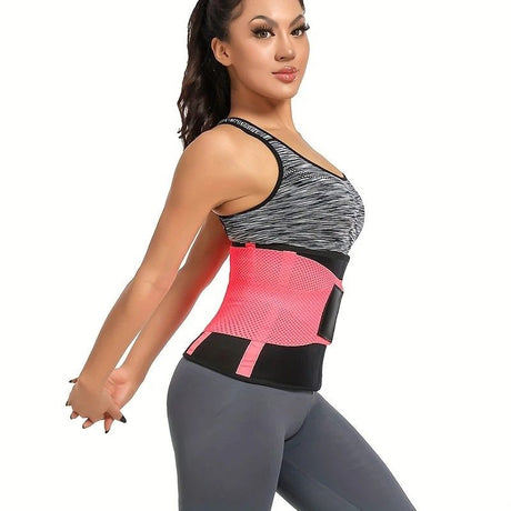 3.0mm Thickened Breathable Waist Trimmer | Sweat More for Intense Shaping, Waist Training & Back Support(black L  code)