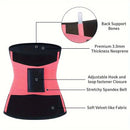 3.0mm Thickened Breathable Waist Trimmer | Sweat More for Intense Shaping, Waist Training & Back Support(black  XL code)