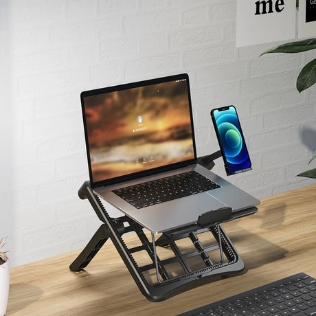 Multifunctional Laptop Stand: Portable and Foldable, 7-Level Height Adjustment, Efficient Heat Dissipation, Stable Load-Bearing