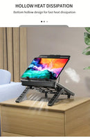 Multifunctional Laptop Stand: Portable and Foldable, 7-Level Height Adjustment, Efficient Heat Dissipation, Stable Load-Bearing