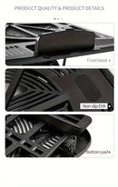 Multifunctional Laptop Stand: Portable and Foldable, 7-Level Height Adjustment, Efficient Heat Dissipation, Stable Load-Bearing