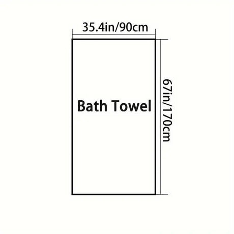 Modern Pineapple Grid Design Ultra-Soft Coral Fleece Bath Towel｜90x170cm Extra Thick Strong Absorption, Suitable for Bathroom, Gym, Hotel, and Home Use.(light blue)