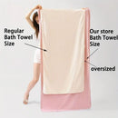 Modern Pineapple Grid Design Ultra-Soft Coral Fleece Bath Towel｜90x170cm Extra Thick Strong Absorption, Suitable for Bathroom, Gym, Hotel, and Home Use.(dark blue)